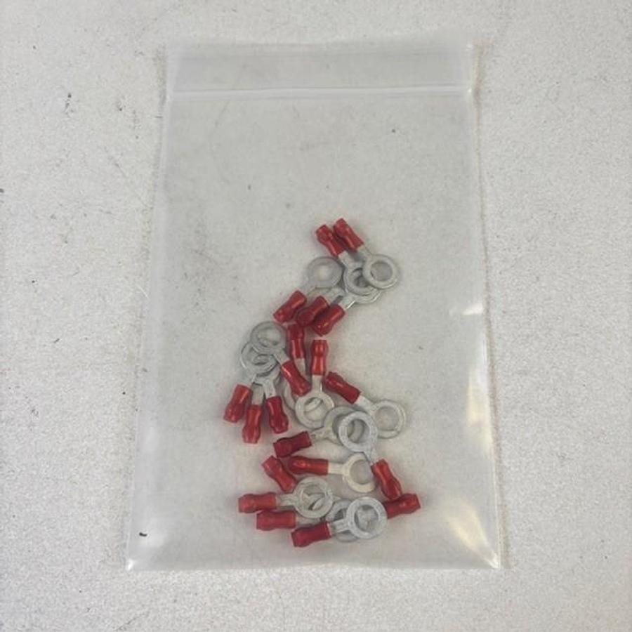 Used NYLON 16-14 AWG RING TERMINALS 19PCS