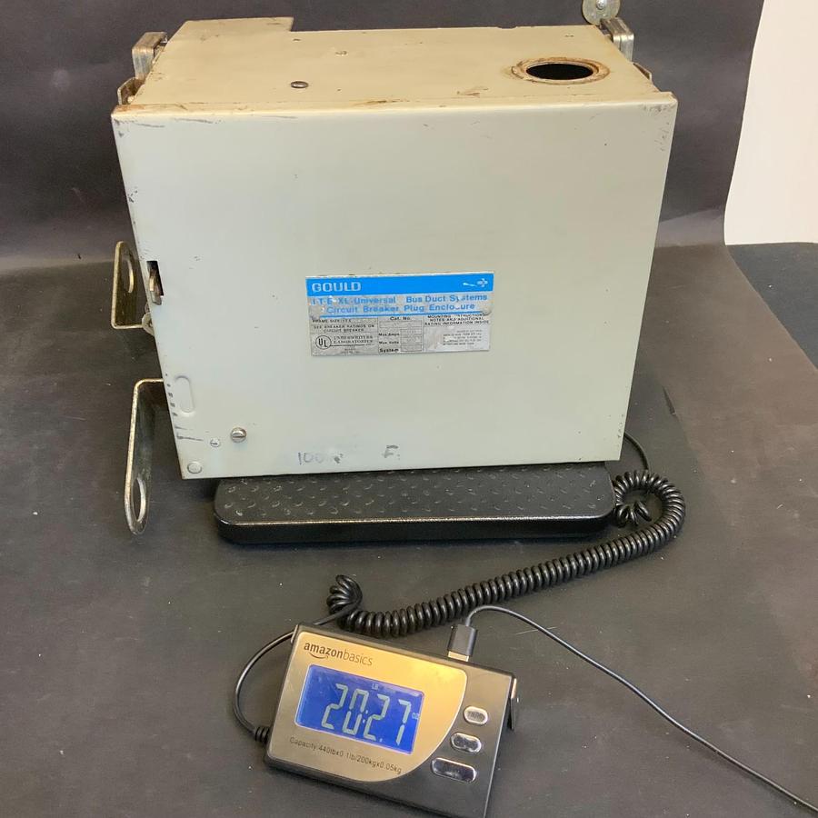 Used GOULD ITE U1C 4100 CIRCUIT BREAKER PLUG ENCLOSURE 100A ($150 OBO)
