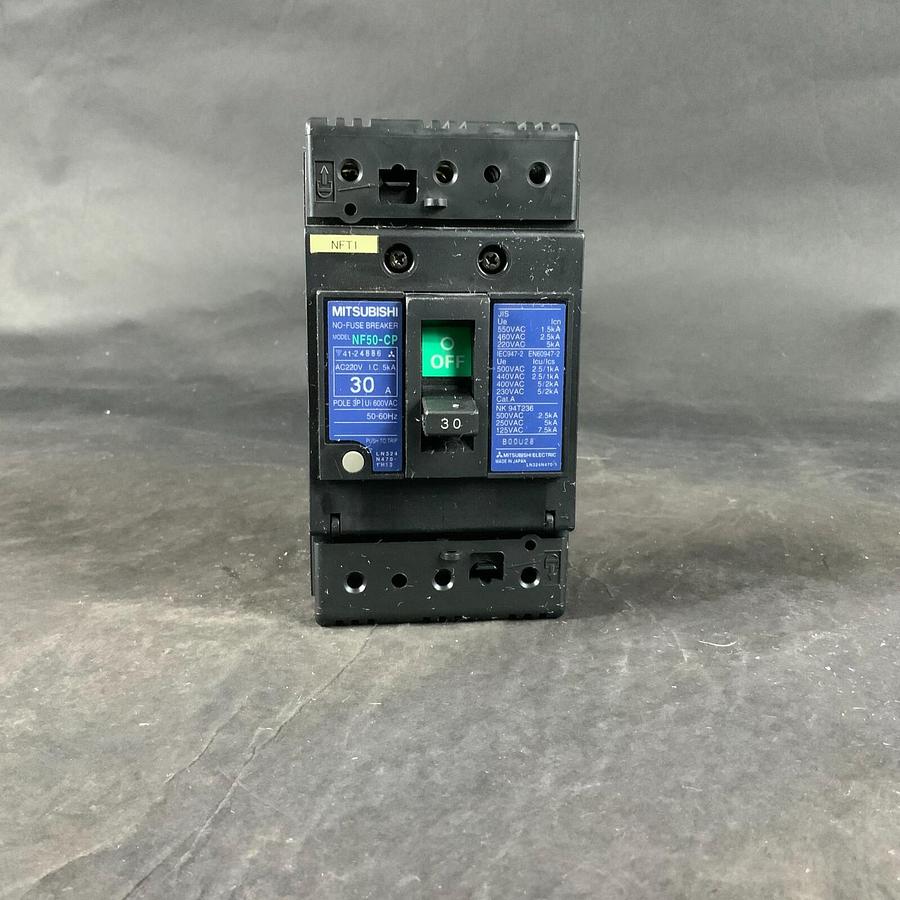 Used MITSUBISHI NF50-CP 30A NO-FUSE BREAKER ($20 OBO)
