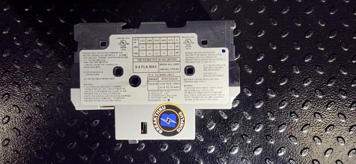 Used FUJI BM3RSB-P40 CIRCUIT BREAKER ($40 OBO)