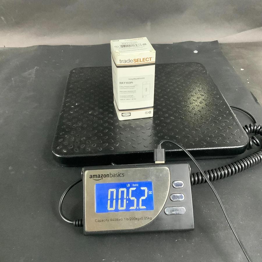 HUBBELL TRADESELECT RAY103PI 3-WAY PRESET DIMMER ($40 OBO)