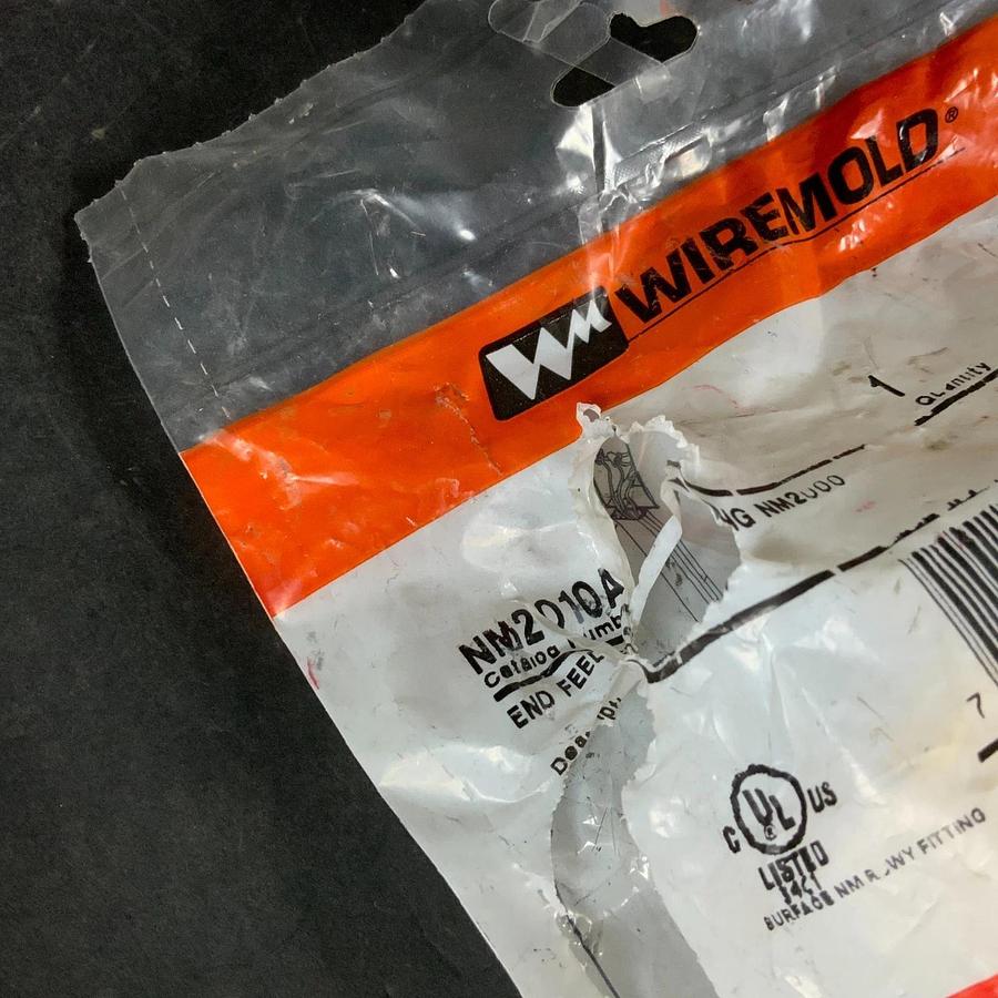 WIREMOLD NM2010A END FEED FITTING ($12 OBO)