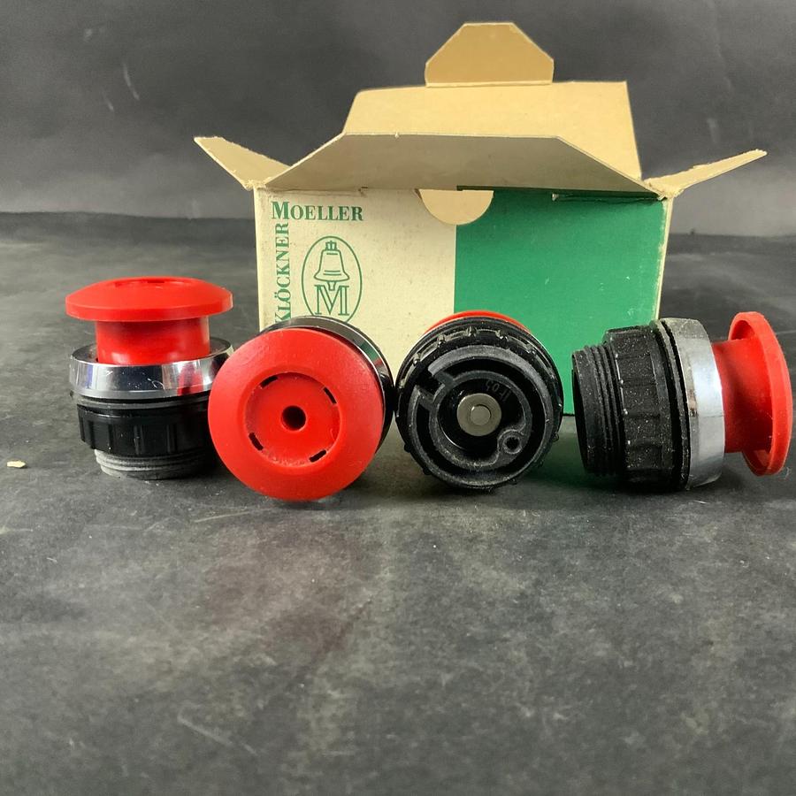Used KLOCKNER MOELLER PTA-R-X-IP65 MUSHROOM PUSH BUTTON - QTY 4 ($45 OBO)