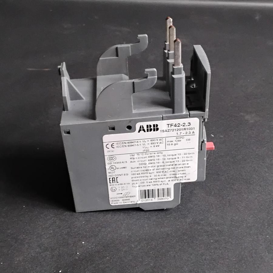 Used ABB TF42-2.3 THERMAL OVERLOAD RELAY ($30 OBO)