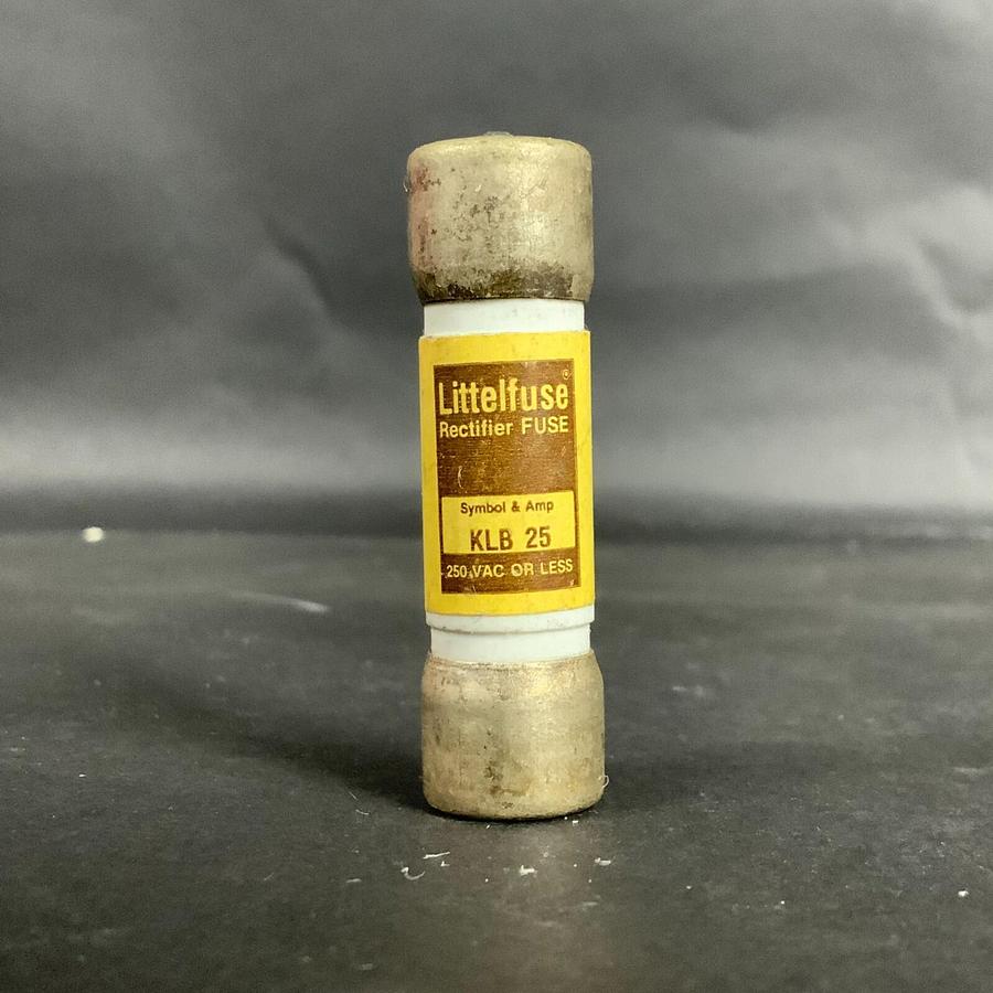 Used LITTELFUSE KLB-25 RECTIFIER FUSE - SET OF 5 ($30 OBO)