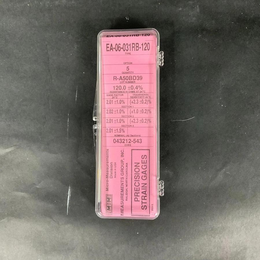 MICRO-MEASUREMENTS EA-06-031RB-120 PRECISION STRAIN GAUGE - LOT OF 4 ($20 OBO)