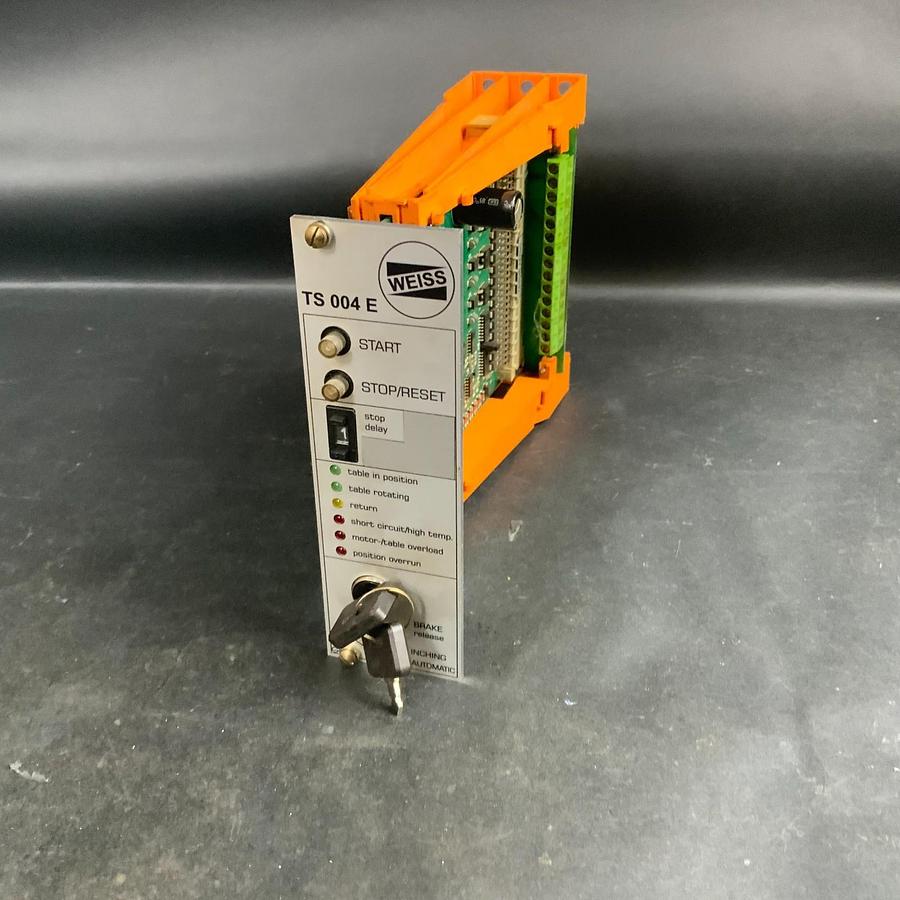 Used WEISS TS004 E CONTROL CARD ($250 OBO)