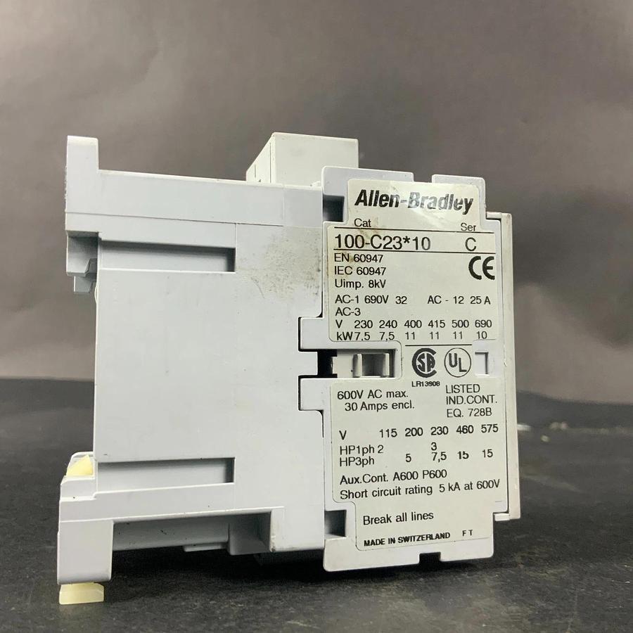 Used ALLEN BRADLEY 100-C23*10 SERIES C CONTACTOR RELAY ($25 OBO)