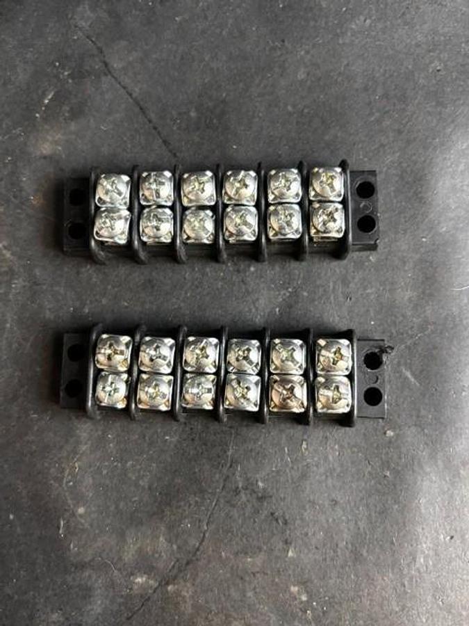 Used BEAU INTERCONNECT 6-PIN TERMINAL STRIPS ($9 OBO)
