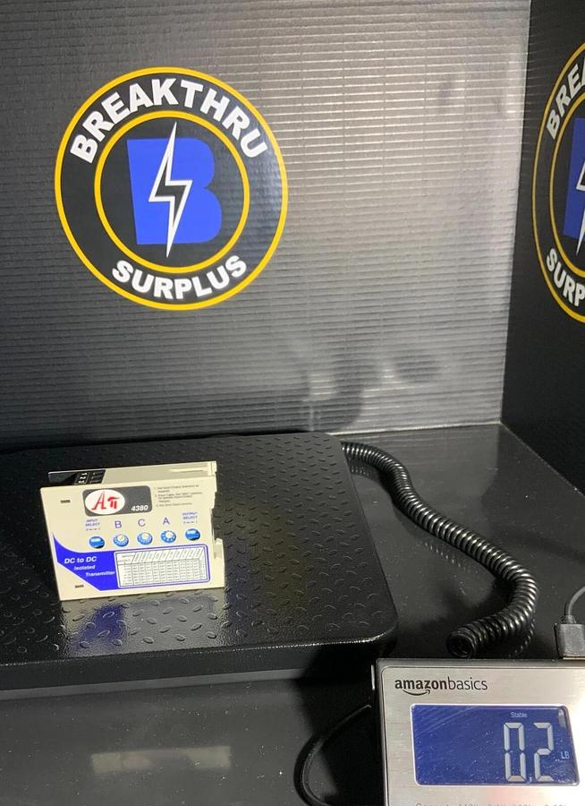 Used ABSOLUTE PROCESS INSTREUMENTS API 4380 DIN ($124.99/EACH OBO)