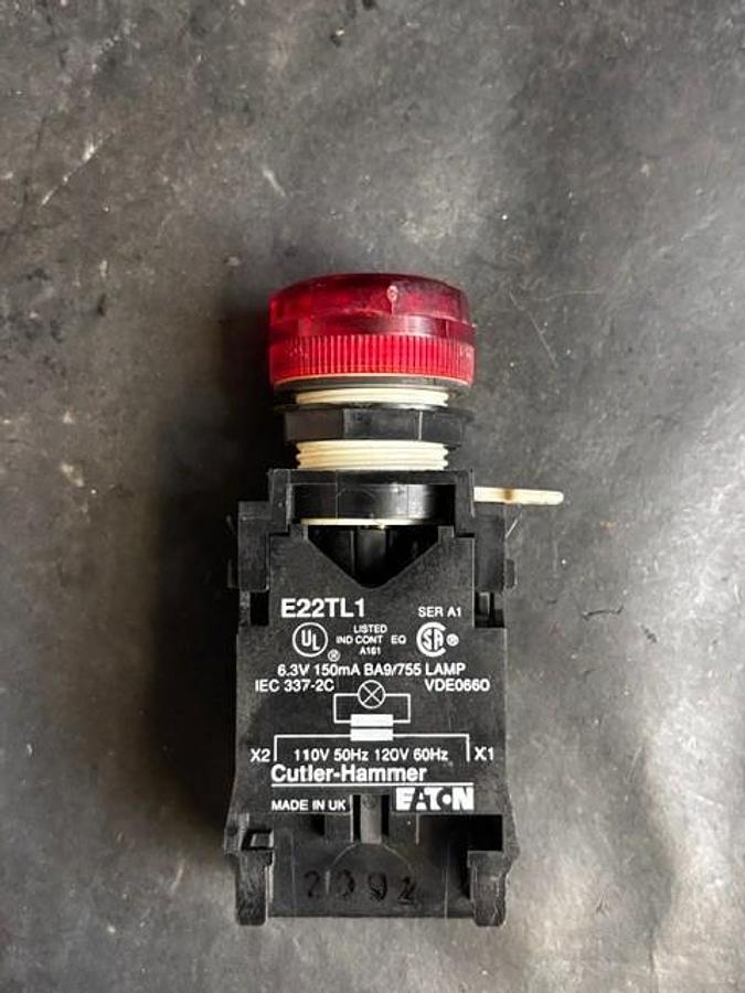 Used CUTLER-HAMMER E22TL1 PILOT LIGHT ($11 OBO)