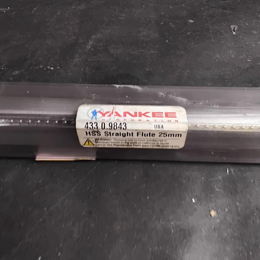 Used YANKEE 433 25MM HSS STRAIGHT FLUTE ($28 OBO)