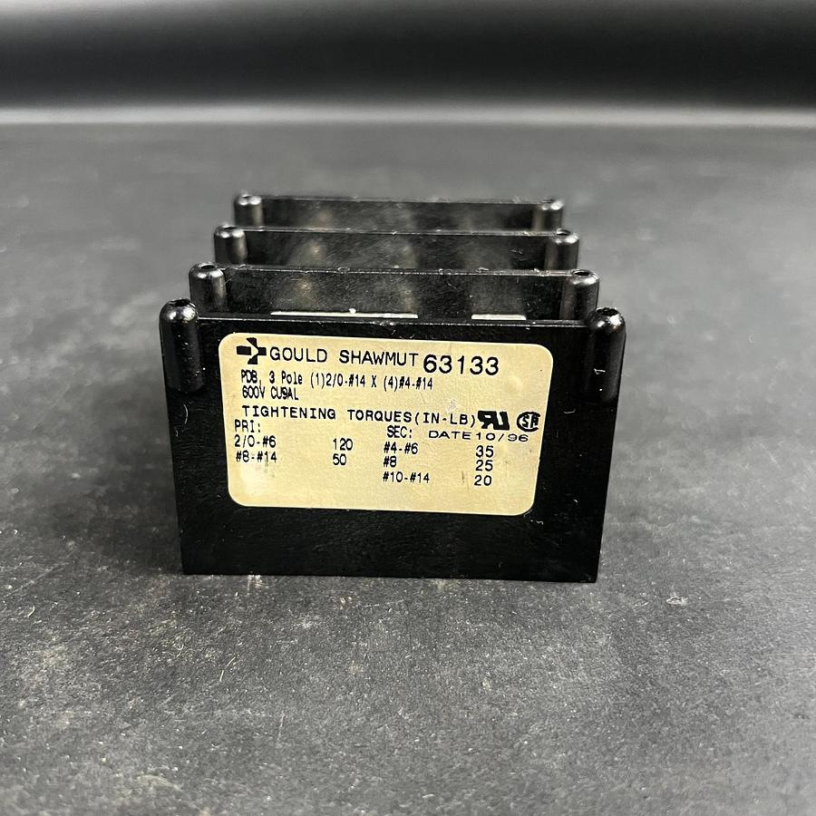 Used GOULD SHAWMUT 63133 TERMINAL BLOCK ($30 OBO)