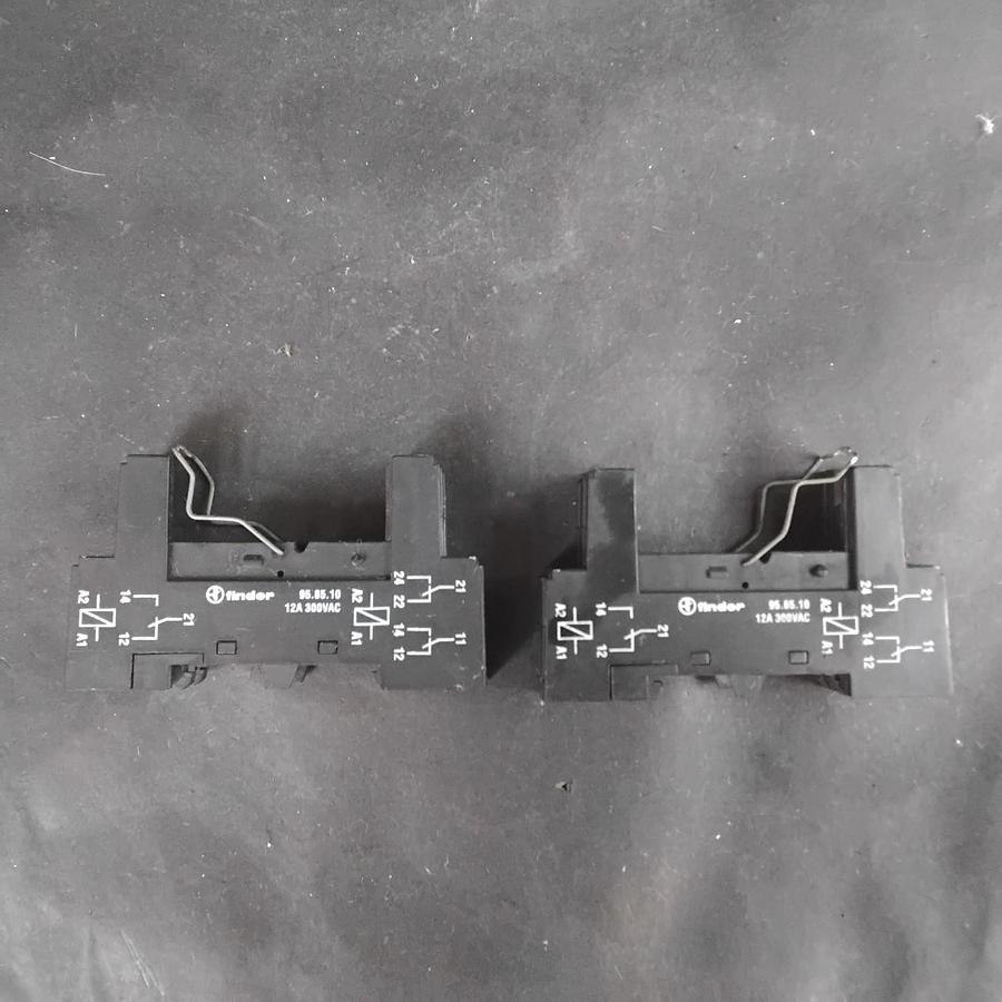 Used FINDER 95.85.10 RELAY SOCKETS ($8/EACH OBO)