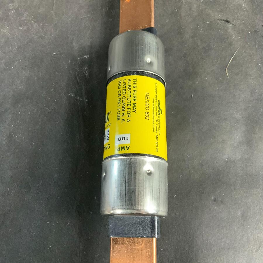 BUSSMANN LPS-RK-100SPI TIME DELAY INDICATING FUSE ($70 OBO)