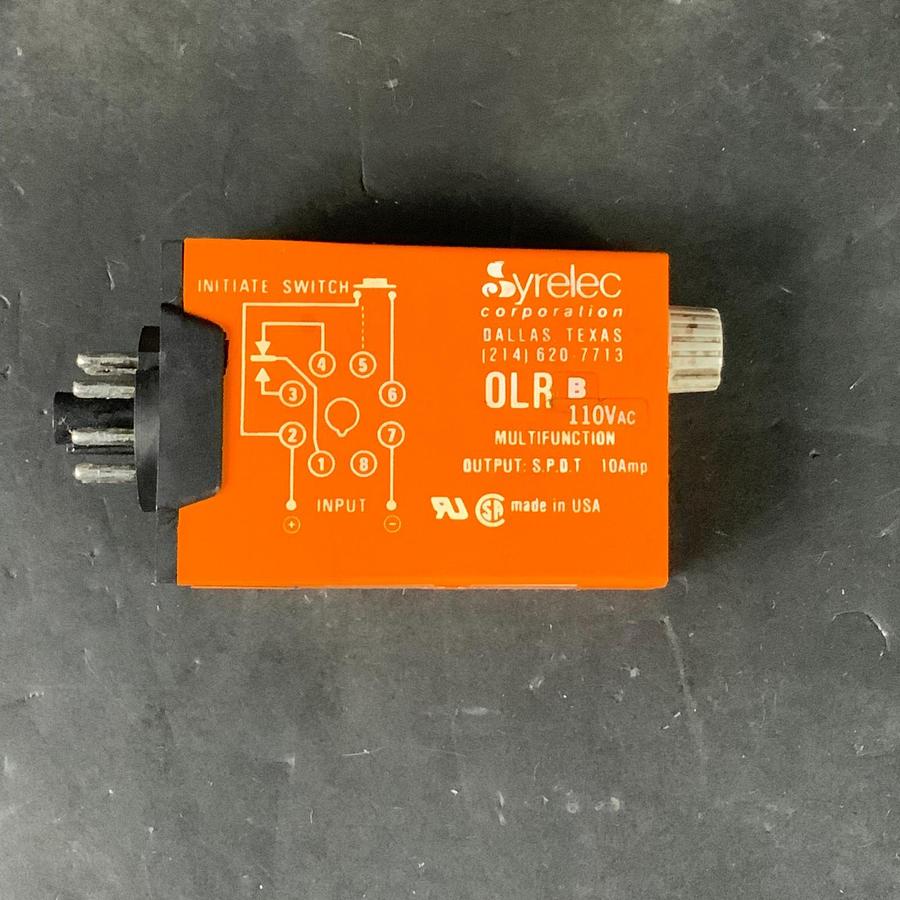 Used SYRELEC OLR SERIES B Time Relay Multifunction ($35 OBO)