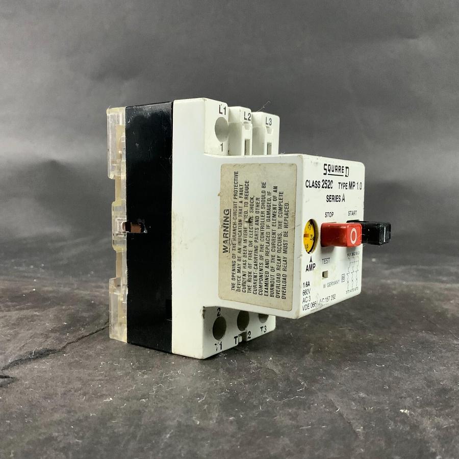 Used SQUARE D CLASS 2520 MOTOR PROTECTIVE SWITCH ($25 OBO)