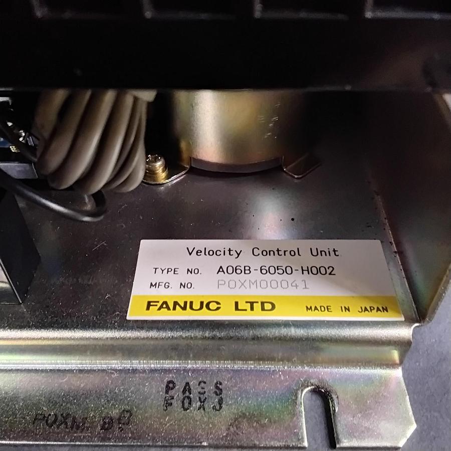 Used FANUC A06B-6050-H002 VELOCITY CONTROL UNIT ($375 OBO)