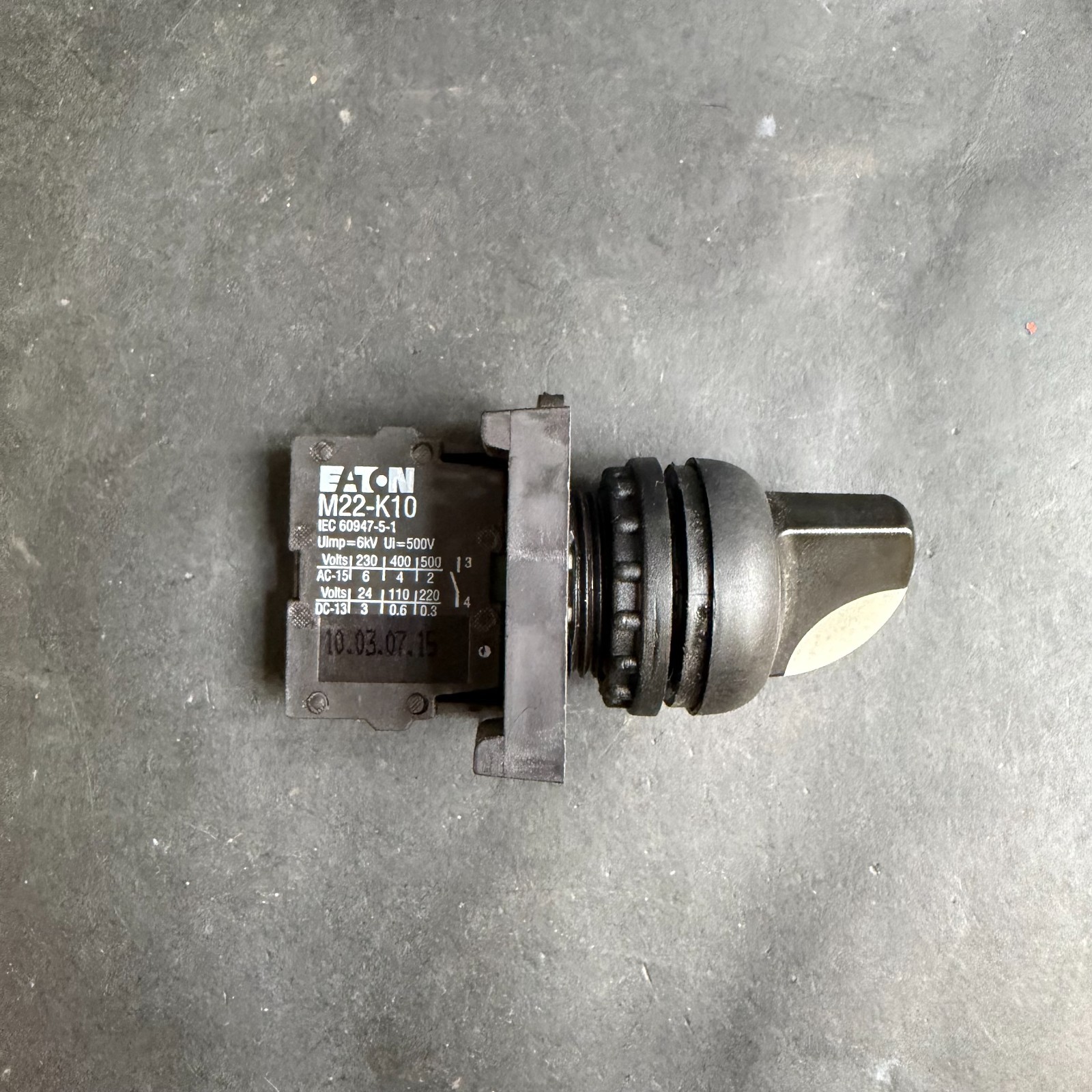 Used EATON M22-K10 SELECTOR SWITCH ($12 OBO)