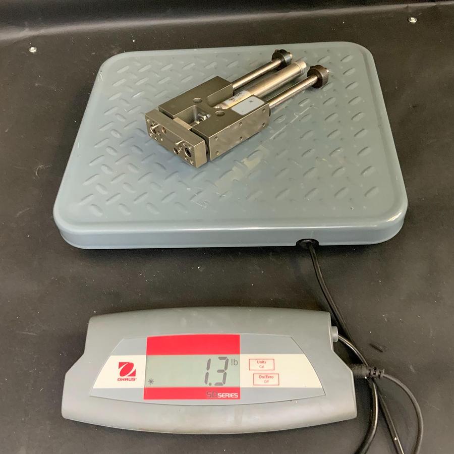 Used NUMATICS 0563D01-03A-03 CYLINDER W/ SH07504LB171ZCS4 LINEAR SLIDE ($25 OBO)