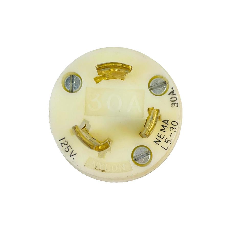 Used BRYANT ELECTRIC 4720 TWIST LOCK MALE PLUG 30A 125V NEMA L5-30