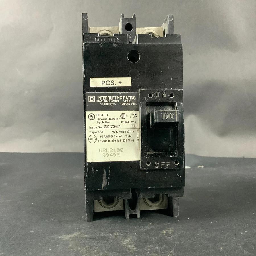 Used SQUARE D ZZ-7367 CIRCUIT BREAKER ($25 OBO)