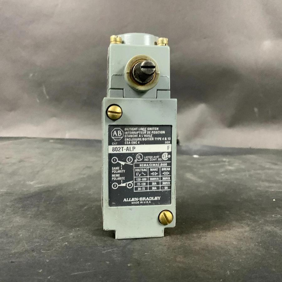 Used ALLEN BRADLEY 802T-ALP SERIES F LIMIT SWITCH ($75 OBO)
