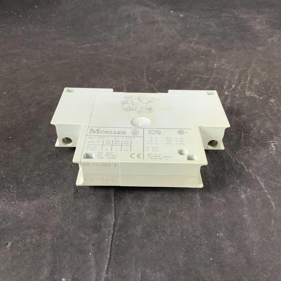 Used MOELLER NHI 11-PKZ2 AUXILIARY CONTACT ($15 OBO)