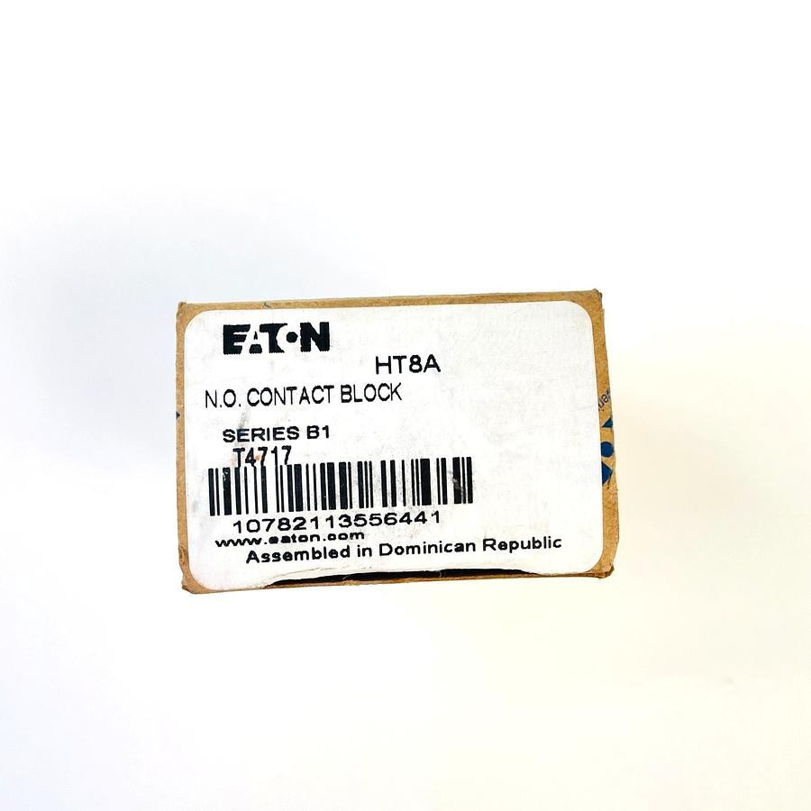 Used EATON HT8A SER B1 N.O. CONTACT BLOCK NEW OPEN BOX FULLY FUNCTIONAL