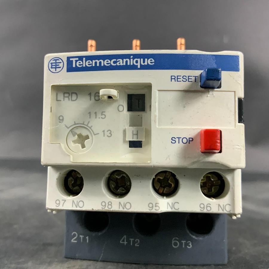 Used TELEMECANIQUE LRD16 9-13A THERMAL OVERLOAD RELAY ($25 OBO)
