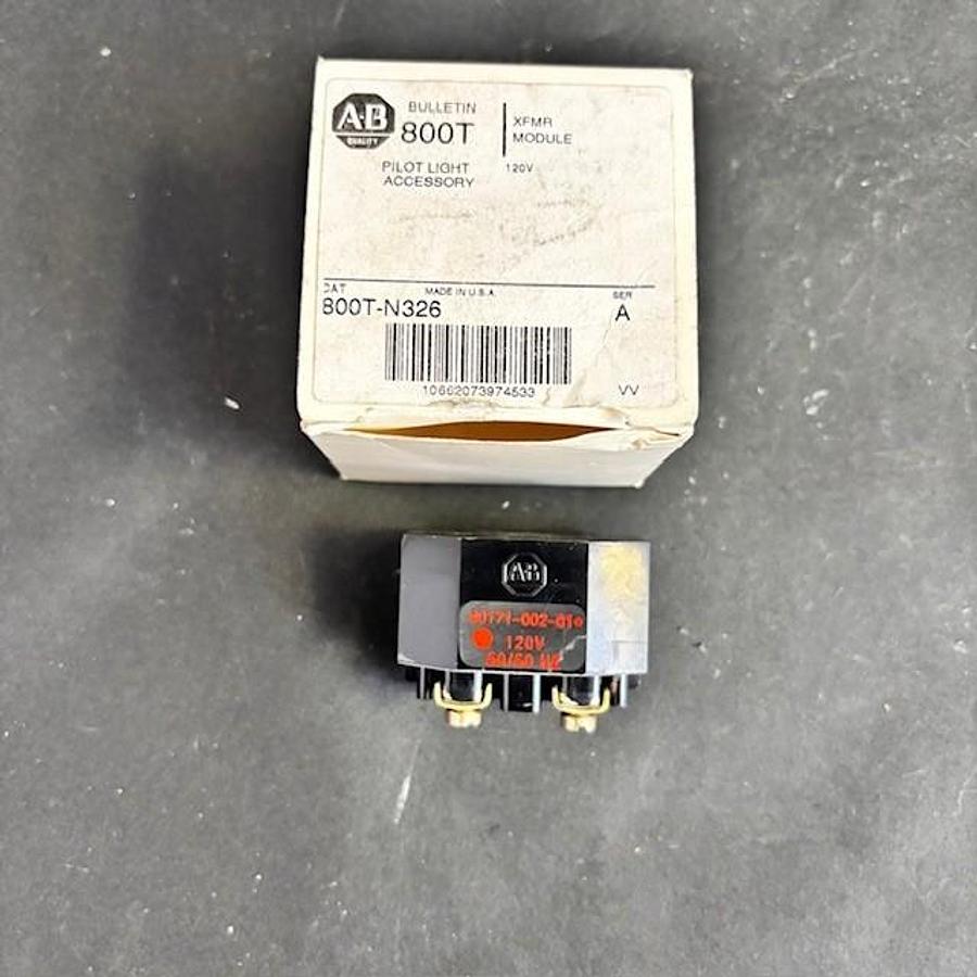 Used ALLEN BRADLEY 800T-N326 TRANSFORMER MODULE