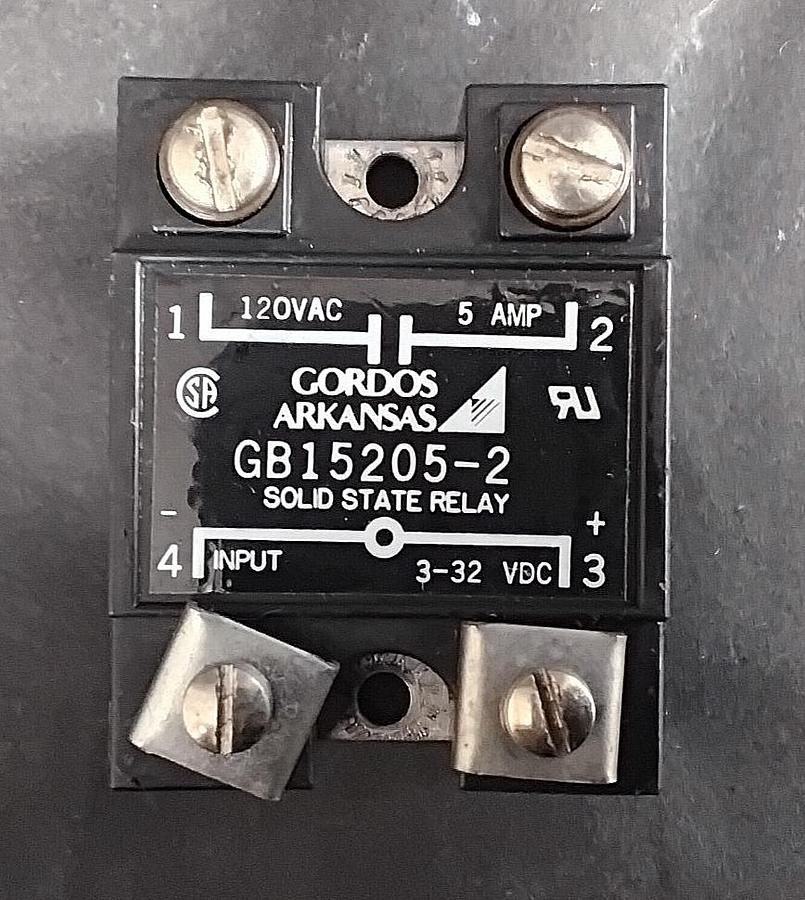 Used GORDOS GB15205-2 SOLID STATE RELAY ($14 OBO)