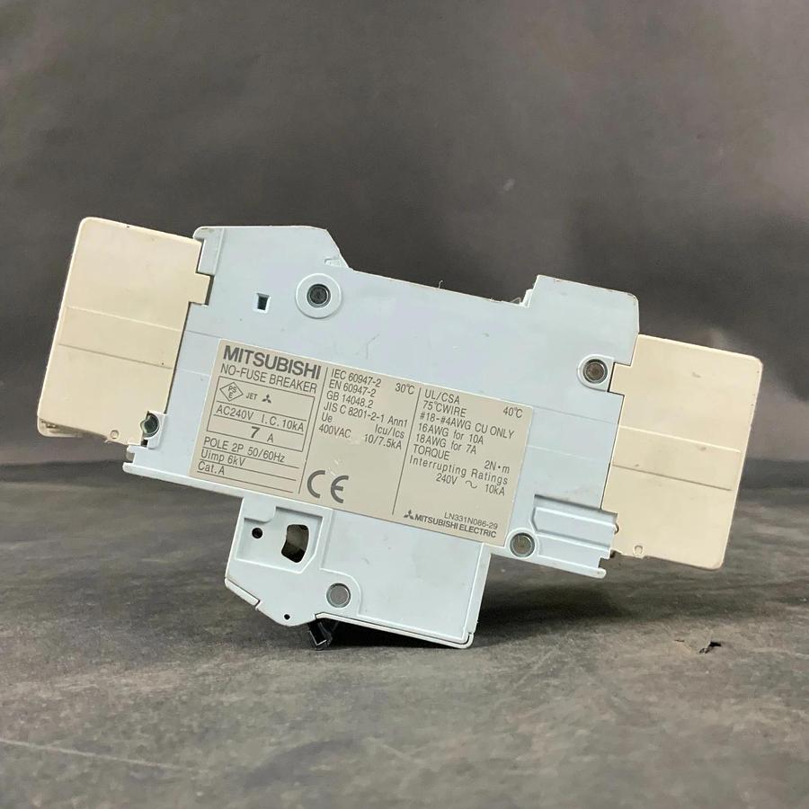 Used MITSUBISHI NF50-SMU 7A CIRCUIT BREAKER ($35 OBO)