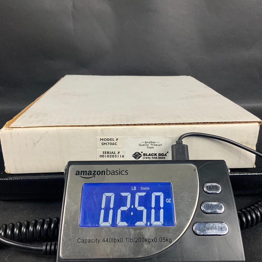 Used BLACK BOX SM706C PRO SWITCHING SYSTEM ($50 OBO) - NEW OPEN BOX