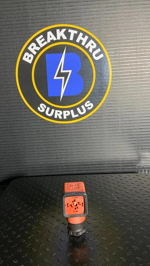 LUMBERG AUTOMATION-HIRSCHMANN SOLENOID CONNECTOR FEMALE ($4.99/EACH OBO)