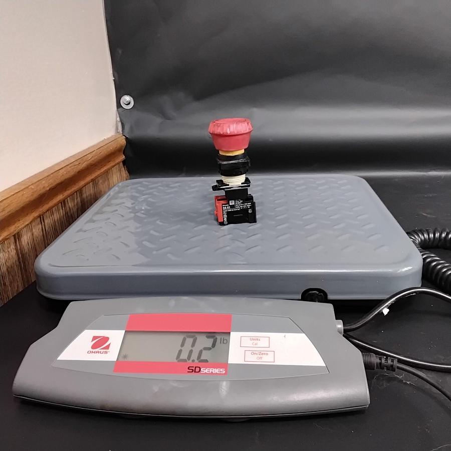 Used TELEMECANIQUE DA01 RED PUSHBUTTON ($15 OBO)