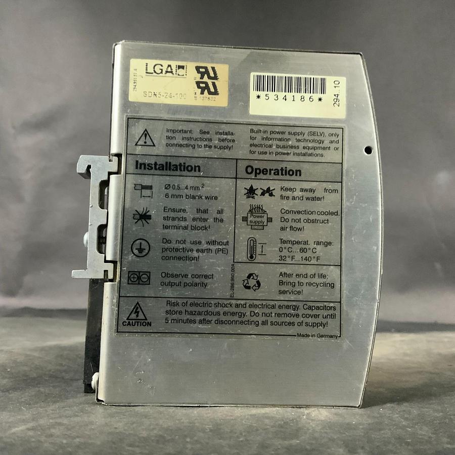 Used SOLA SDN 5-24-100 POWER SUPPLY ($30 OBO)