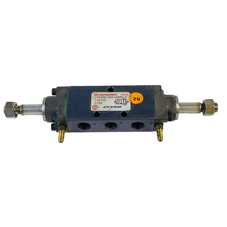 Used NORGREN OMNI 250-68EA-001-068EA-1 DIRECTIONAL CONTROL AIR VALVE 40-150 PSI