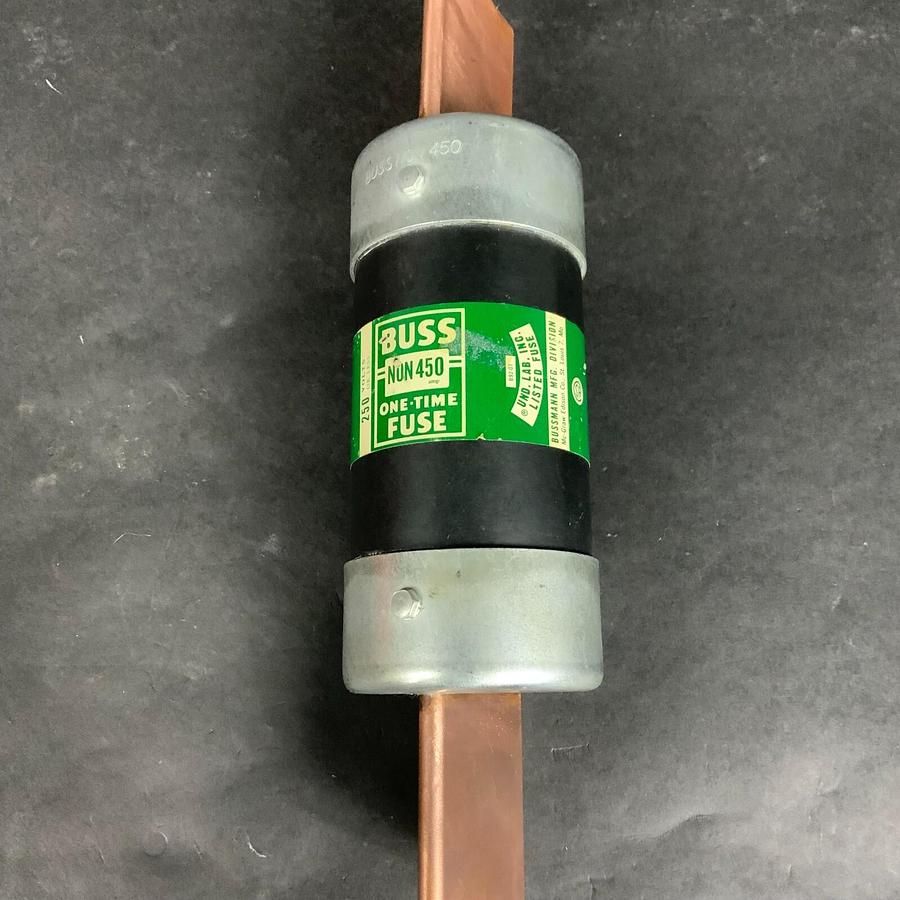 Used BUSSMANN NON-450 ONE TIME FUSE ($25 OBO)