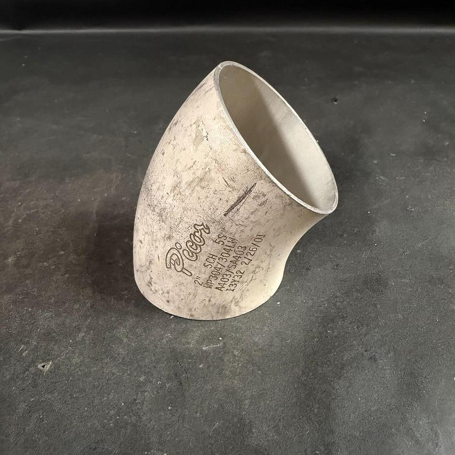 Used PICOR 2” WP304/304L ELBOW FITTING