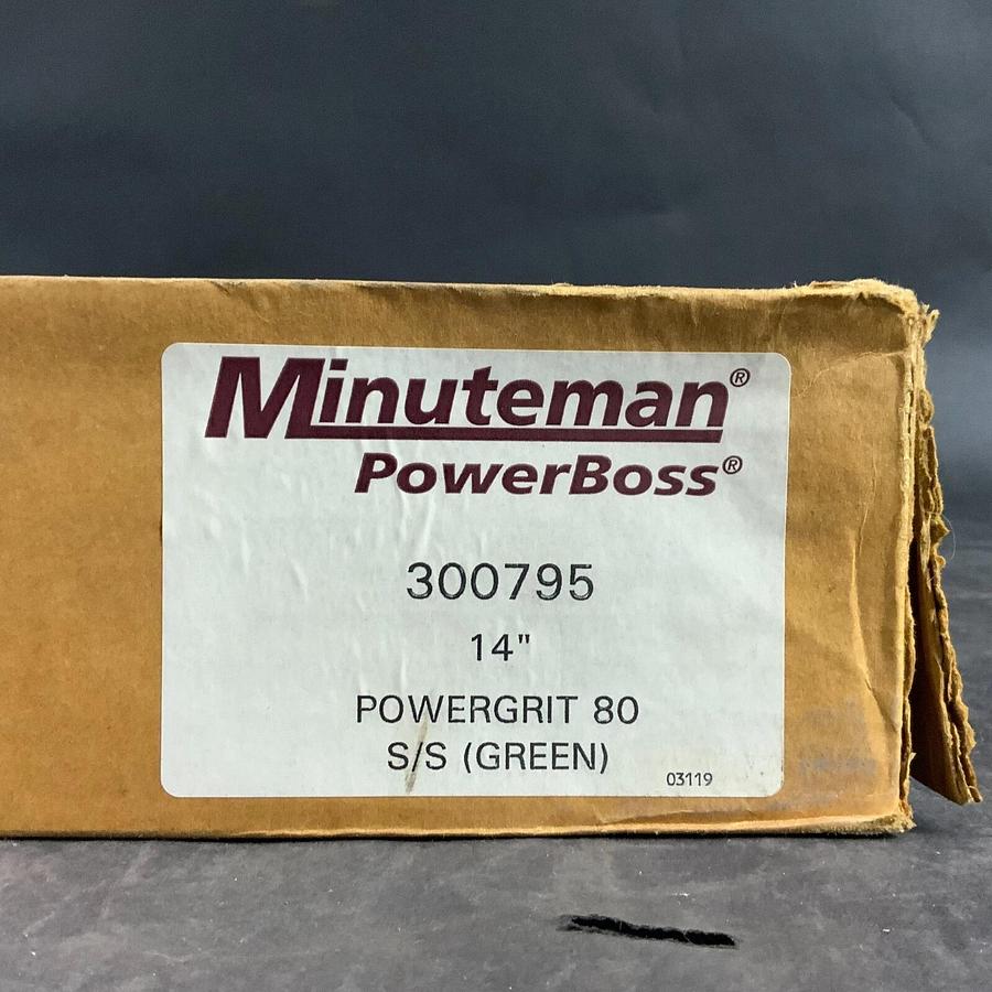 MINUTEMAN POWERBOSS - 300795 14” POWERGRIT 80 ($130 OBO)