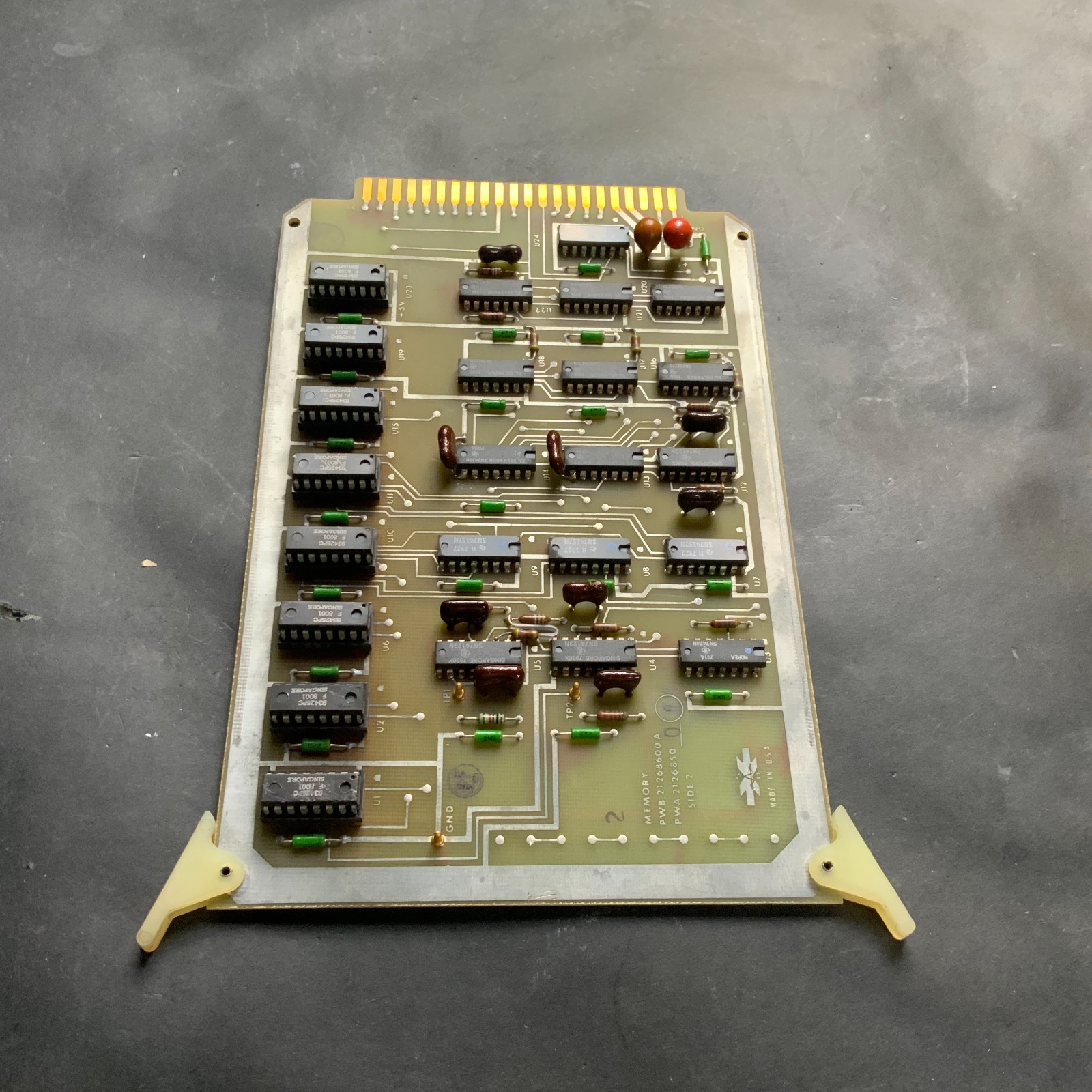 Used SPECTRAL DYNAMICS MEMORY PWB21268600A / PWA2126850 PC BOARD ($80 OBO)