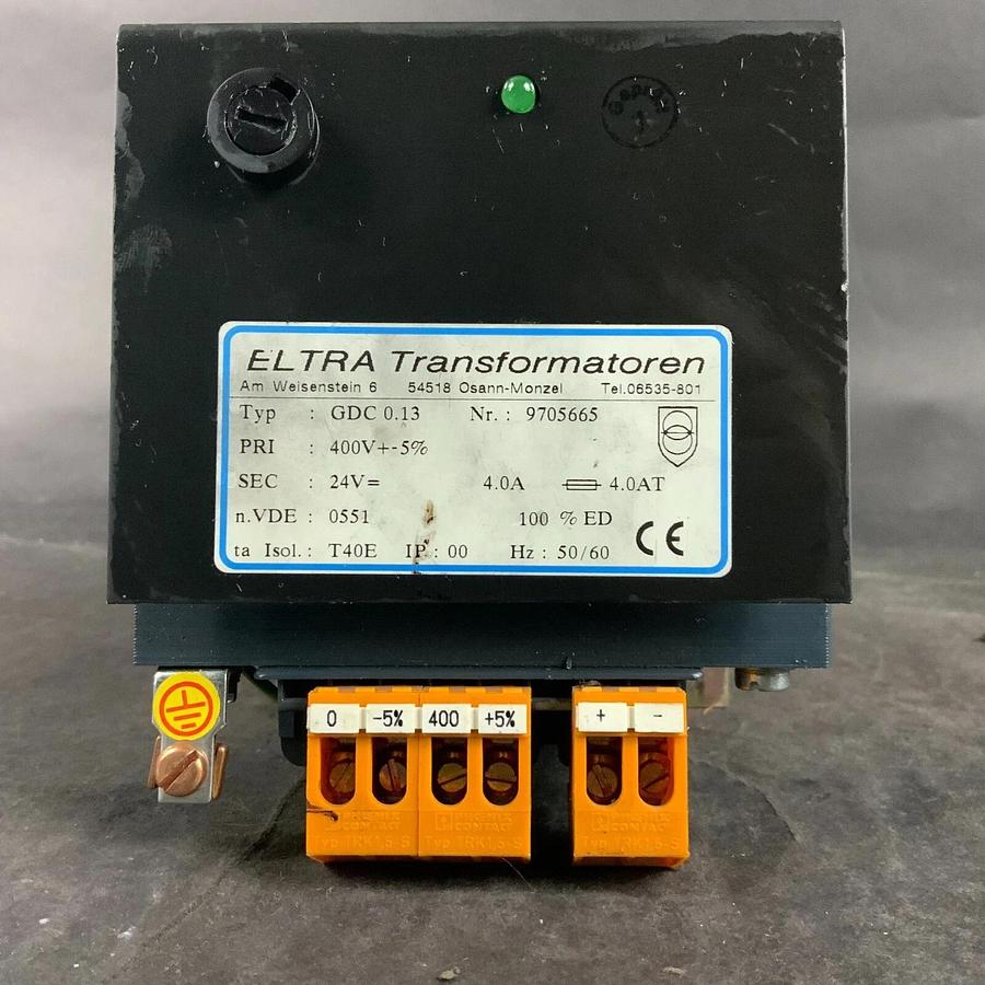 ELTRA TRANSFORMATOREN GDC 0.13 TRANSFORMER ($85 OBO)