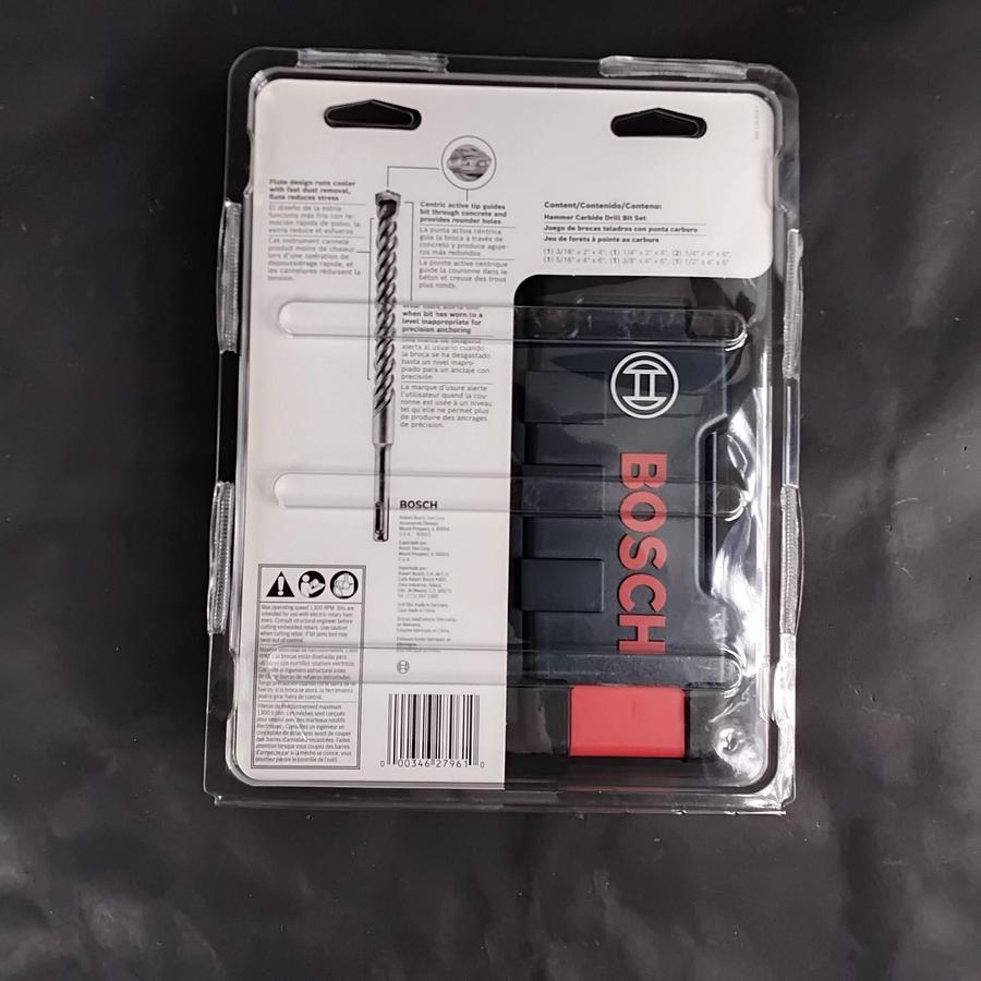 BOSCH HCK001 DRILL BIT SET ($45 OBO)