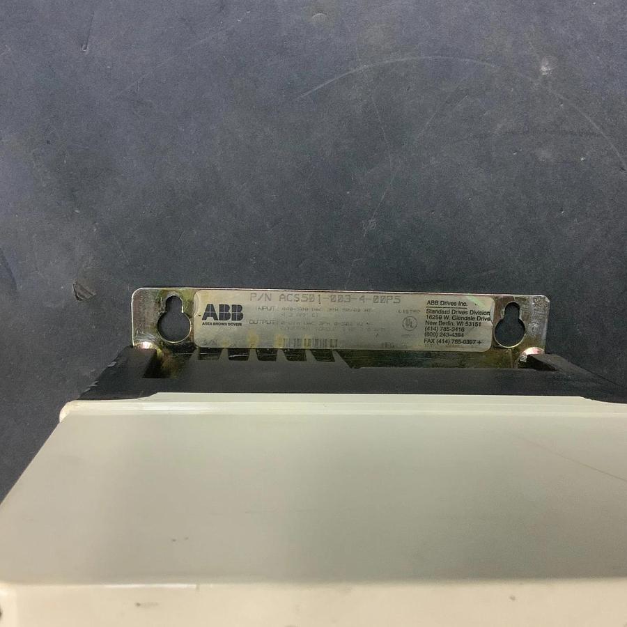 Used ABB ACS501-003-4-00P5 AC DRIVE ($225 OBO)