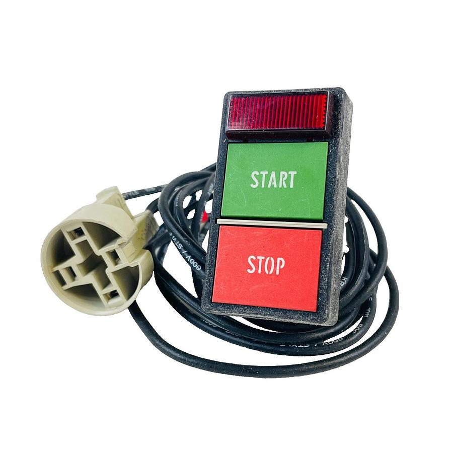 Used SIEMENS ALLIS KXP1RJ START STOP PUSHBUTTON NEMA 1 RED LIGHT 115V NEW OPEN BOX