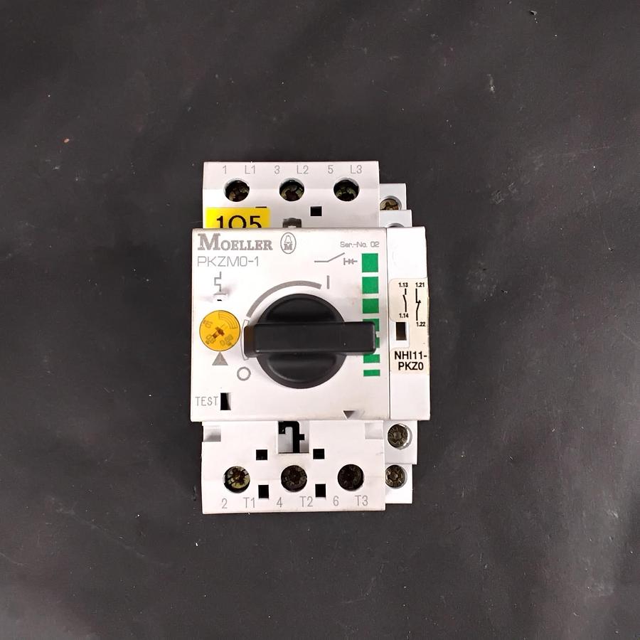 Used MOELLER PKZM0-1 MANUAL MOTOR STARTER ($20 OBO)