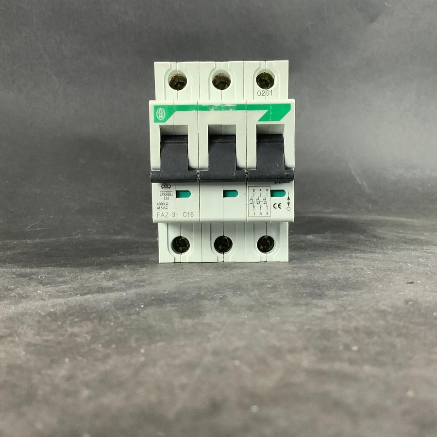 Used MOELLER FAZ-3-C16 CIRCUIT BREAKER ($15 OBO)
