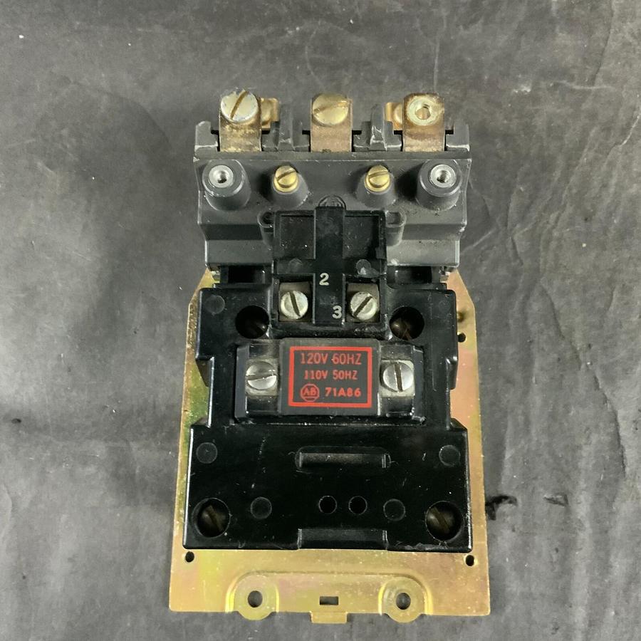 Used ALLEN BRADLEY SIZE 1 SER K SINGLE-POLE 709-BOD103 STARTER ($30 OBO)