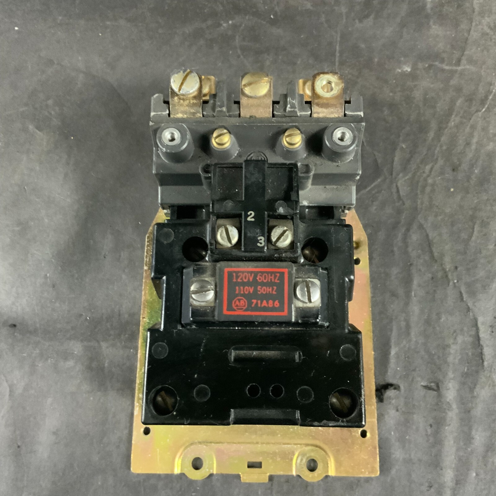 Used ALLEN BRADLEY SIZE 1 SER K SINGLE-POLE 709-BOD103 STARTER ($30 OBO)